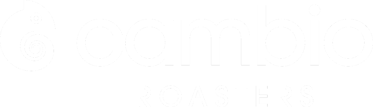 Cambio Roasters white logo