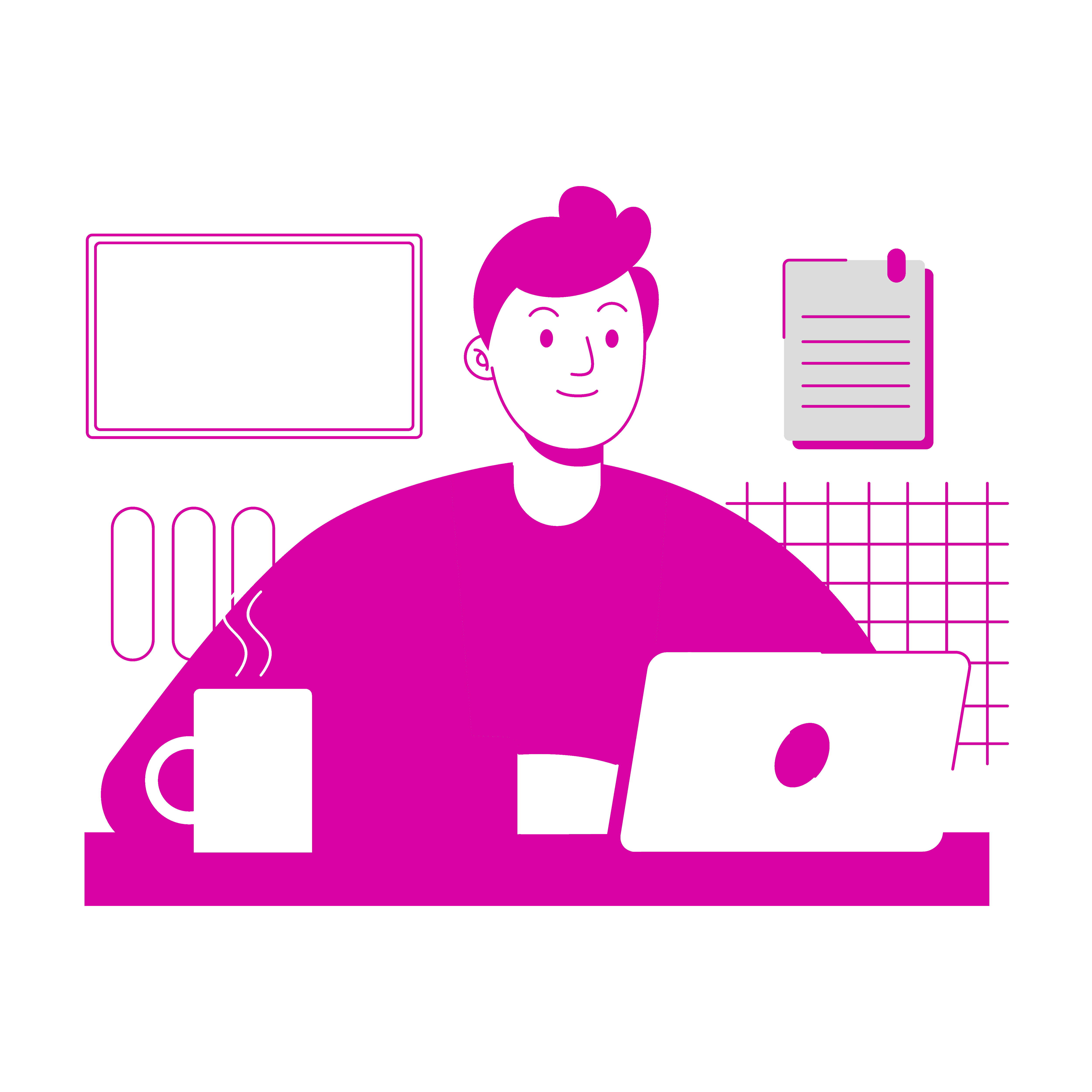 Office supply graphic