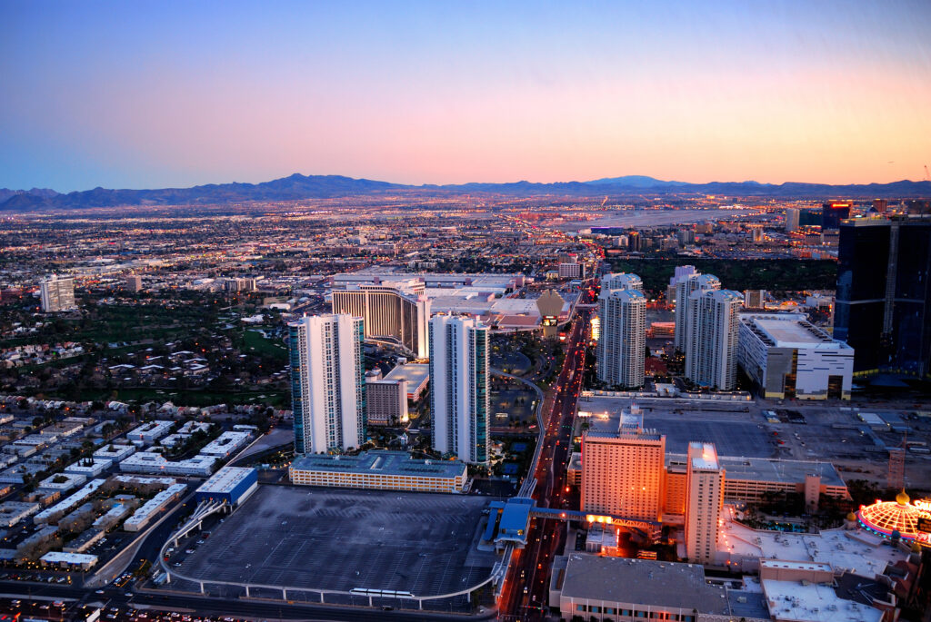 las vegas skyline