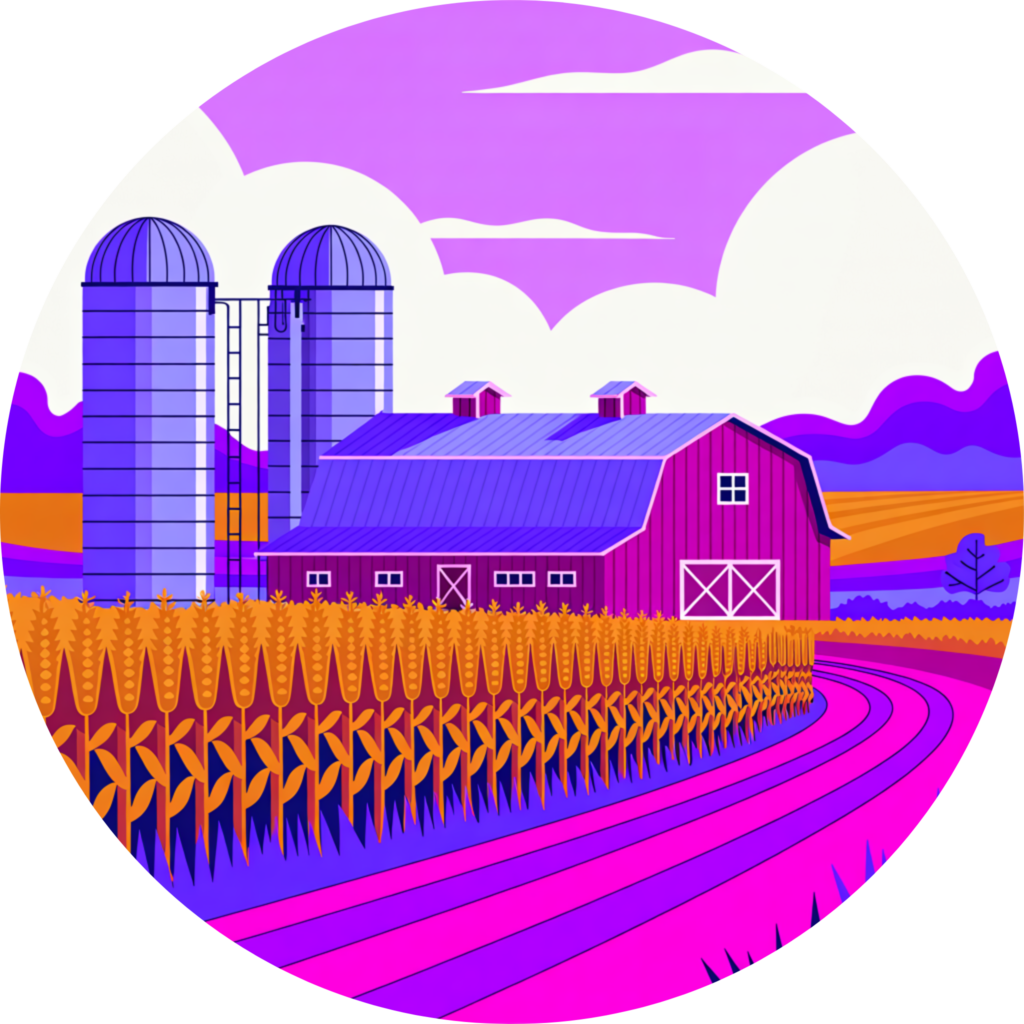 Indiana barn logo
